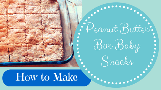 Peanut butter store snacks for baby