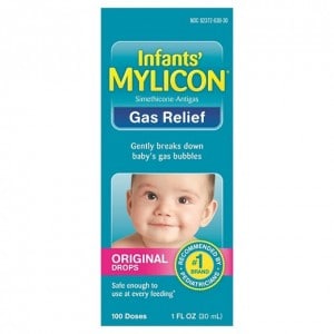 Gripe water en mylicon druppels